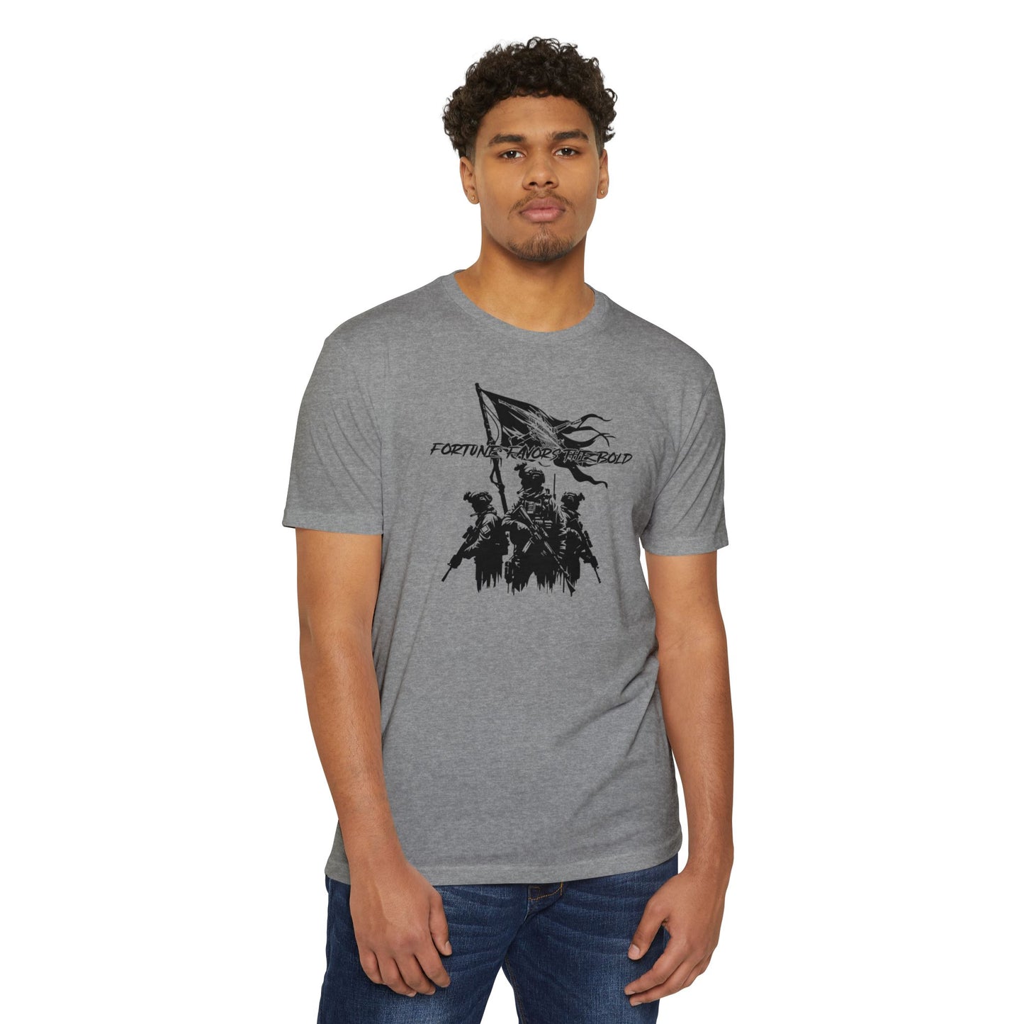 !NEW! SWAT w/ Flag (Fortune) - Unisex CVC Jersey T-shirt