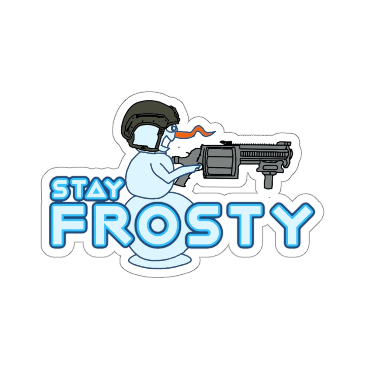 Sticker (Frosty) 3"