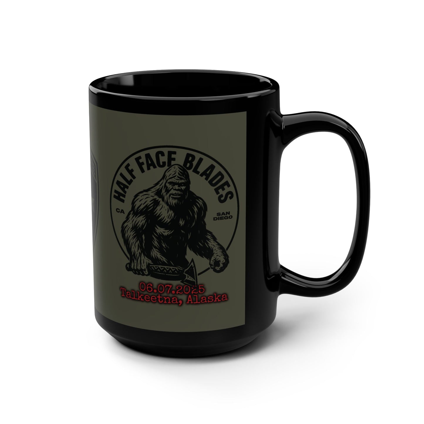 Arctic Guardian 2025 - Black Mug, 15oz