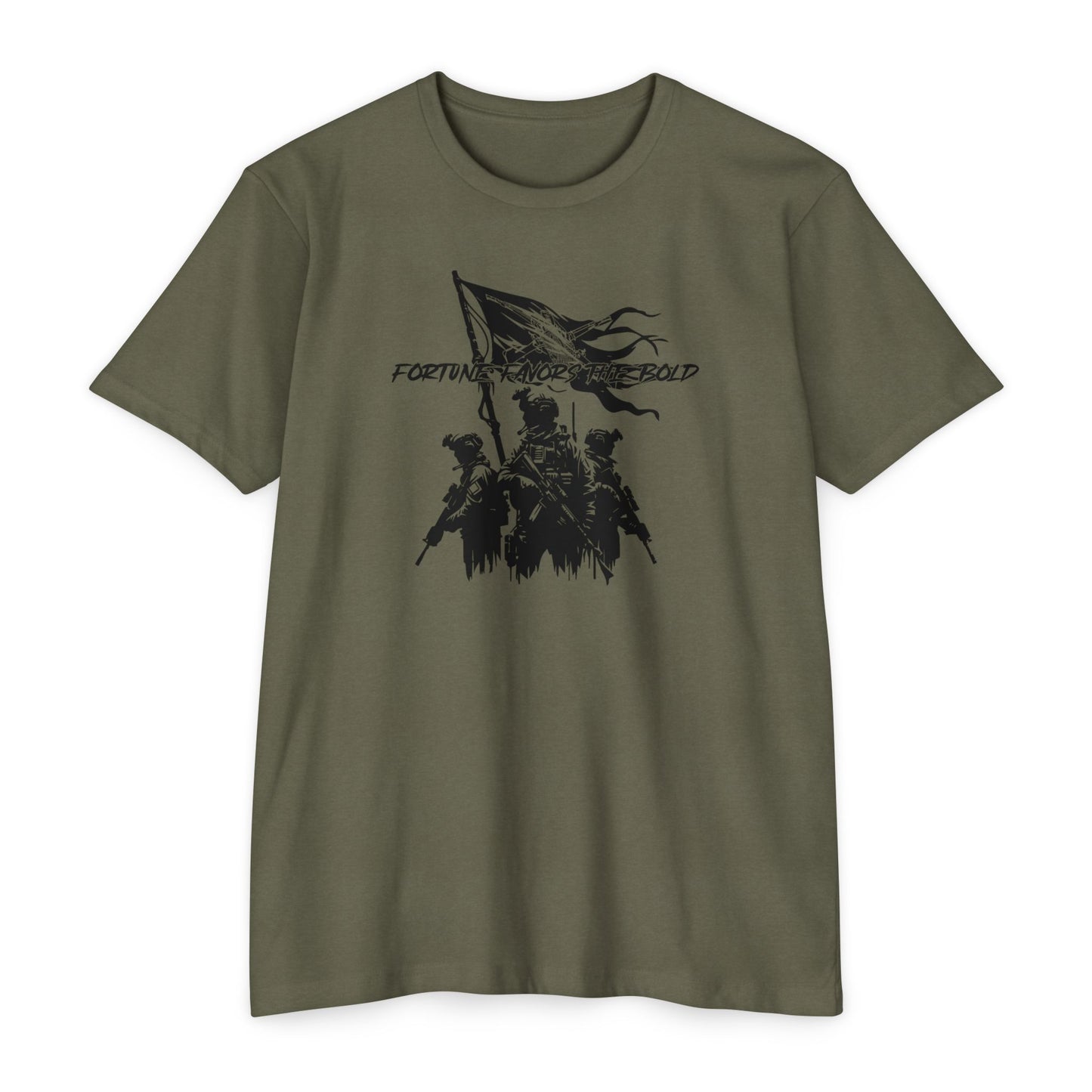 !NEW! SWAT w/ Flag (Fortune) - Unisex CVC Jersey T-shirt