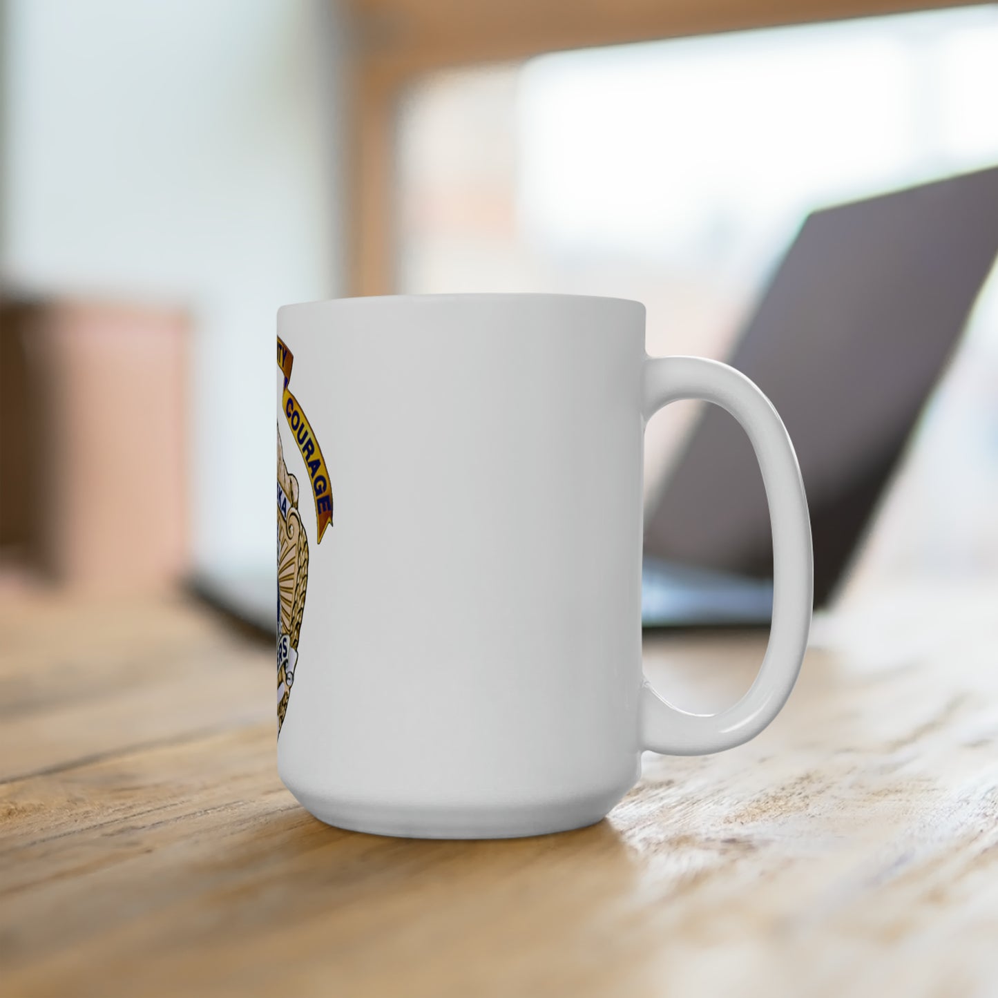 AST BADGE - Ceramic Mug 15oz
