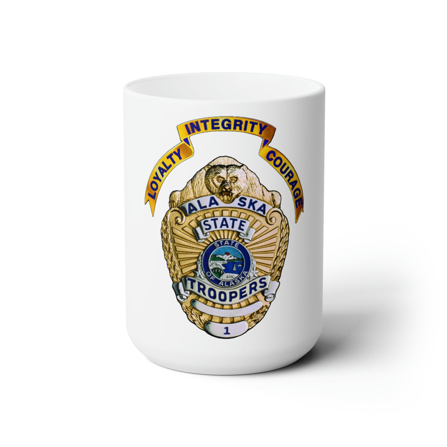 AST BADGE - Ceramic Mug 15oz