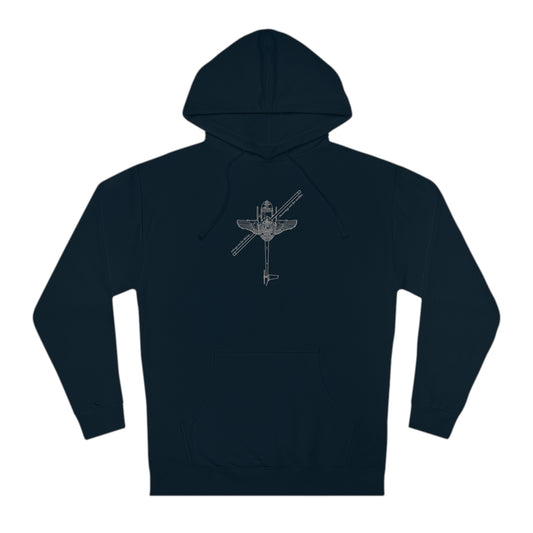 R44 WINGS - QUALITY HOODIE