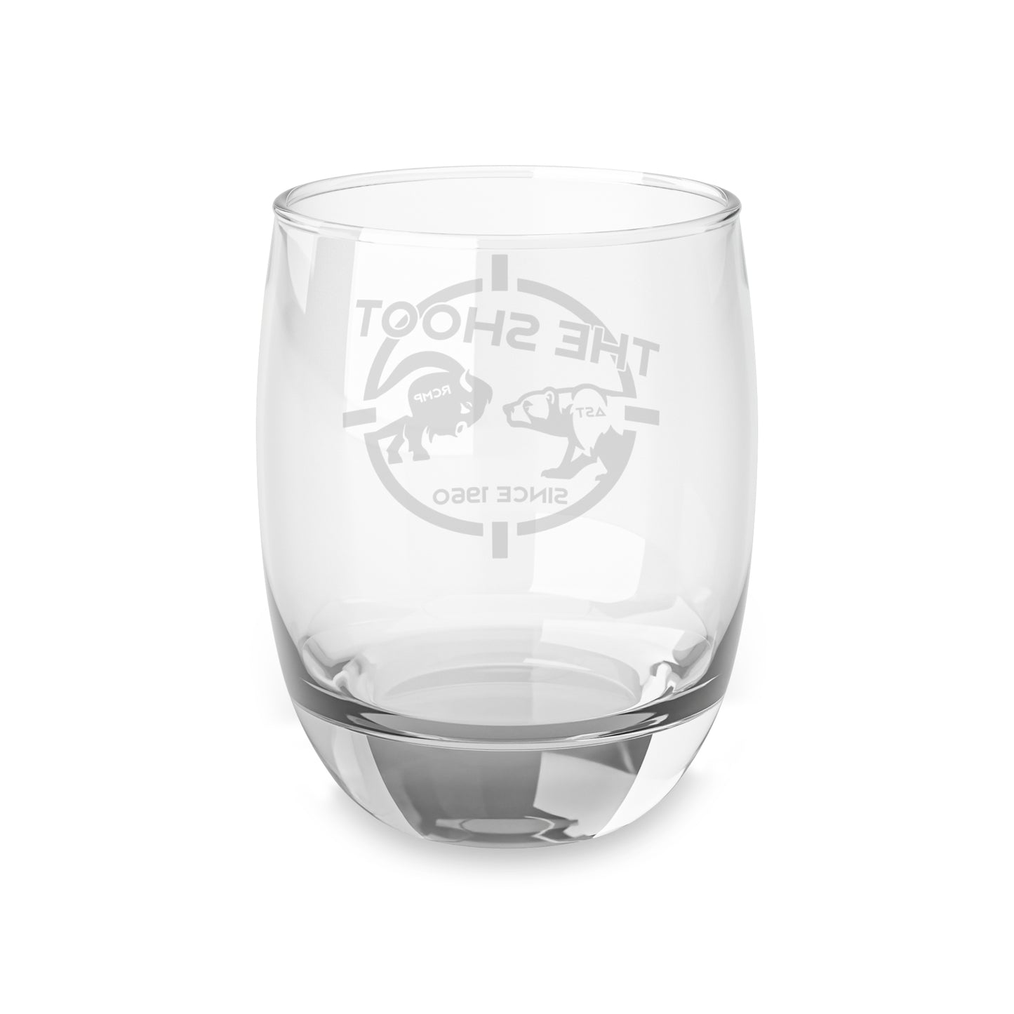 THE SHOOT Bar Glass (Bear/Bison)