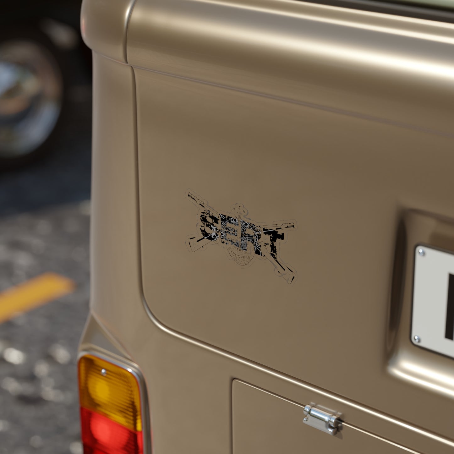 SERT BONES v2 - Transparent Outdoor Sticker