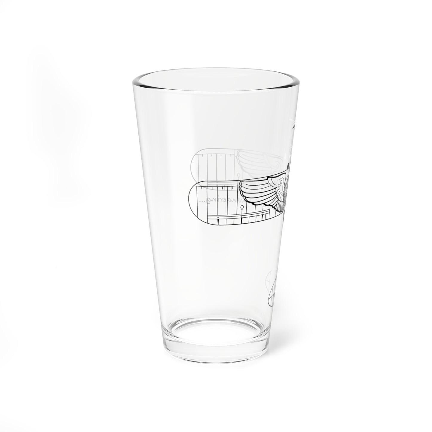 CUB WINGS - Pint Glass, 16oz