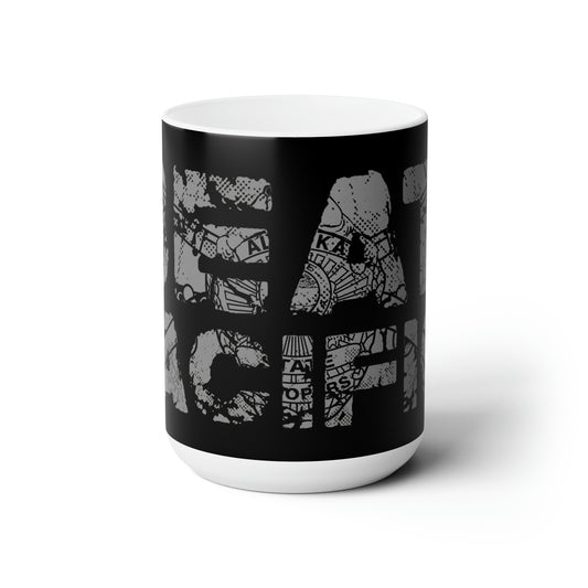 BEATI BONES - BLACK Ceramic Mug 15oz