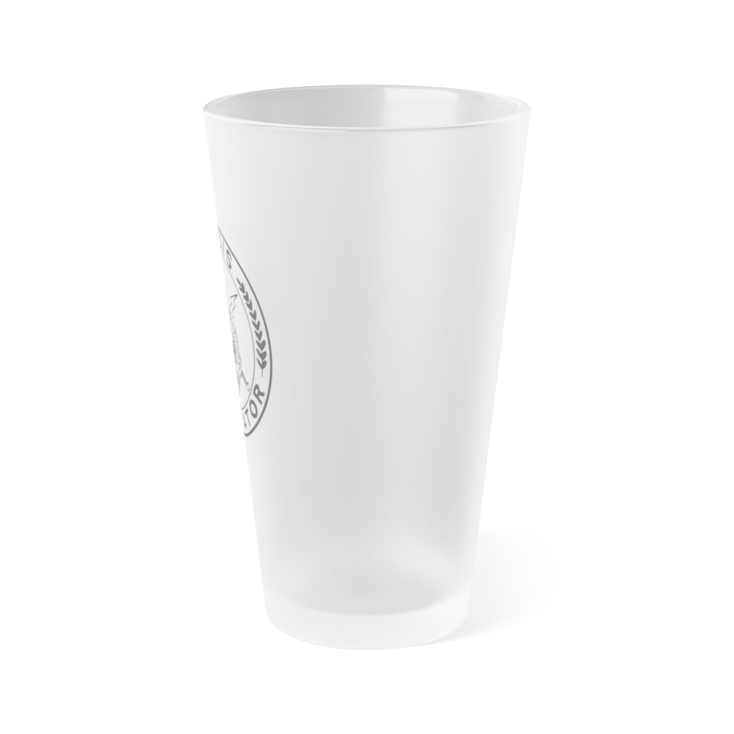 CNT - Frosted Pint Glass, 16oz