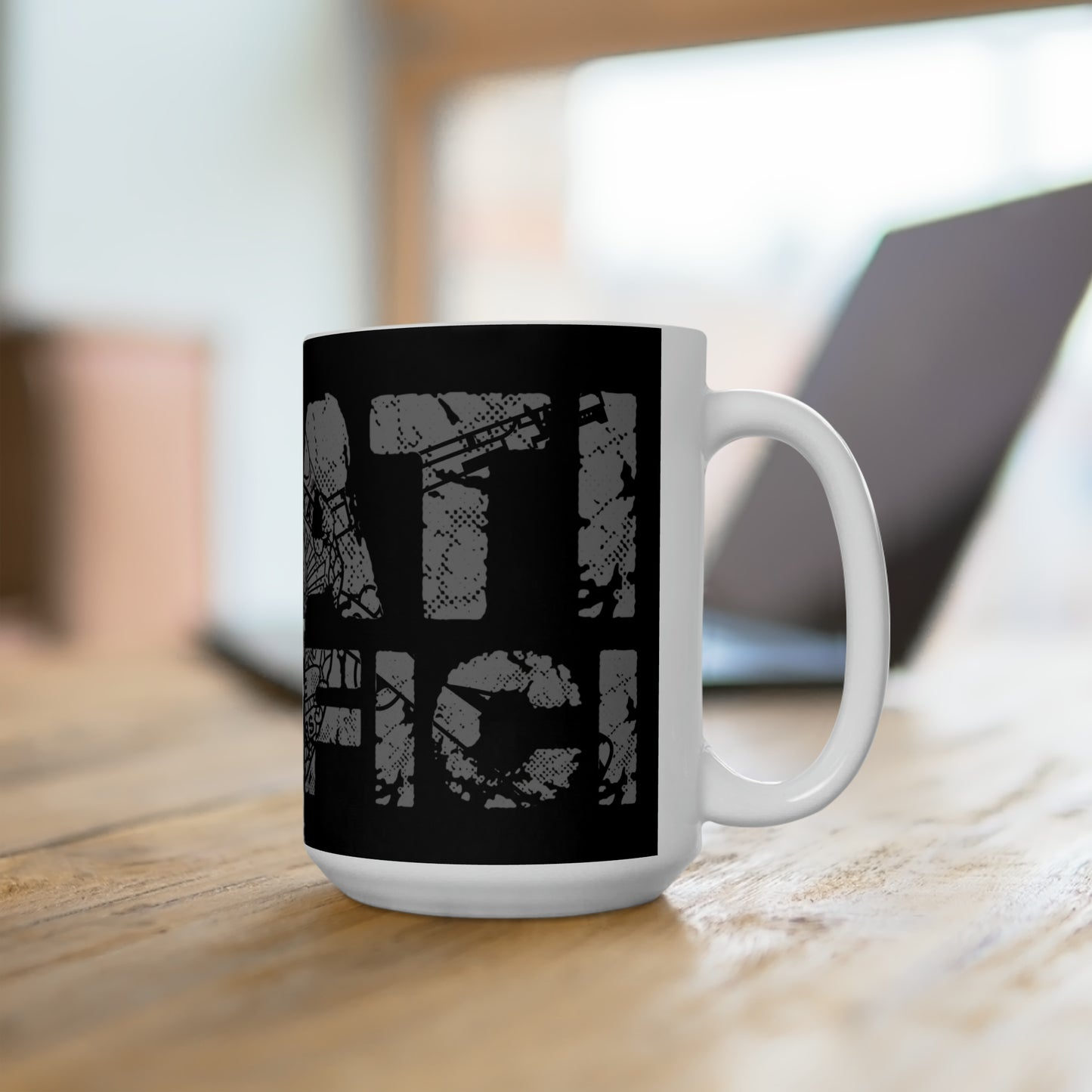 BEATI BONES - BLACK Ceramic Mug 15oz