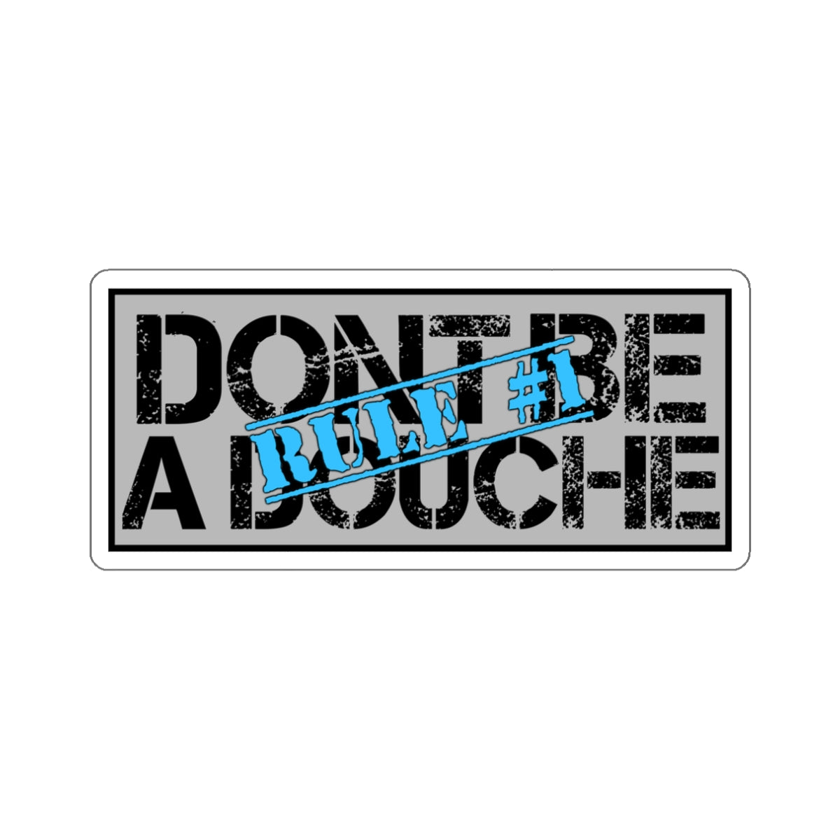 Sticker (Douche) 3"