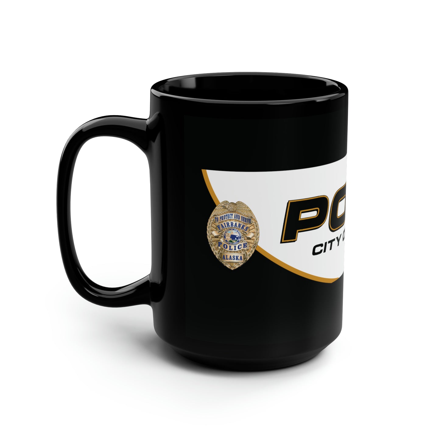 !NEW! FPD P-CAR - Black Mug, 15oz