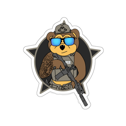Sticker (Safety Bear) 3"
