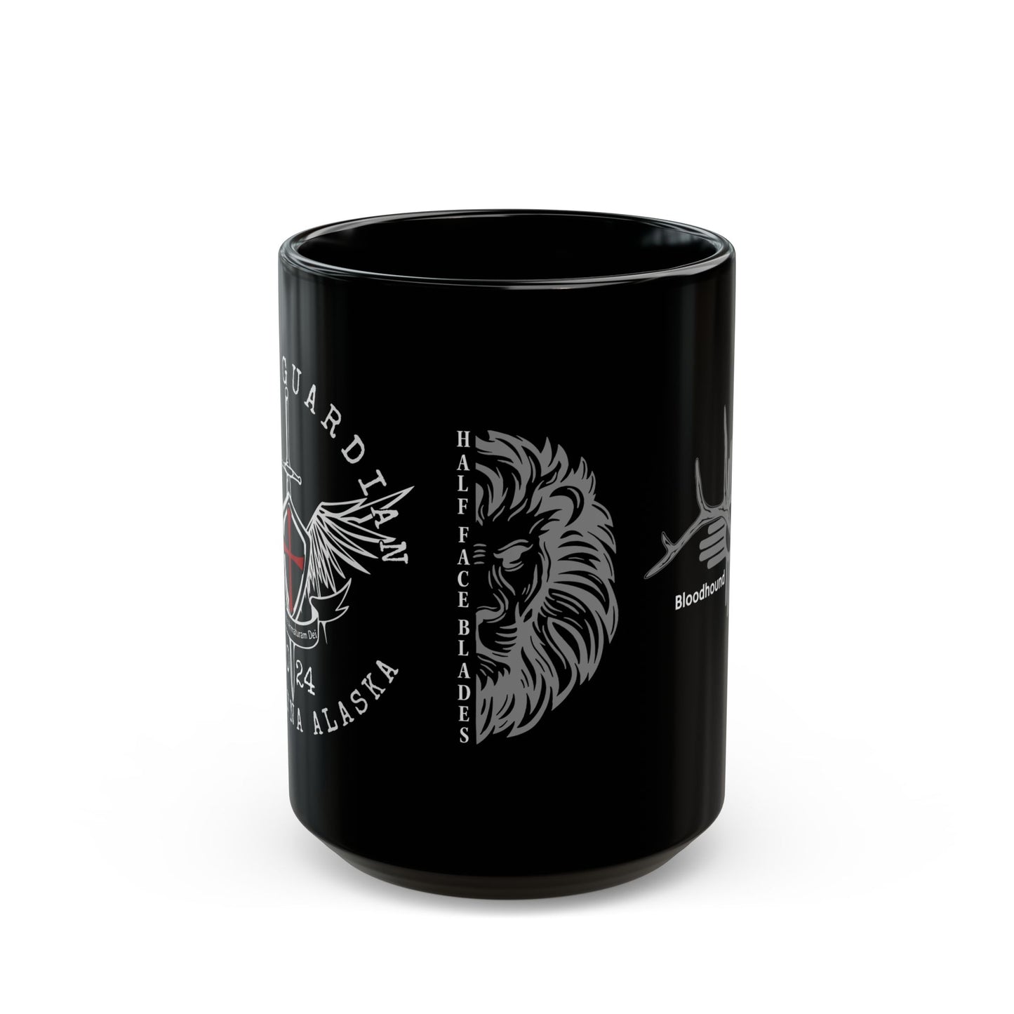 Arctic Guardian 2024 - Black Mug, 15oz