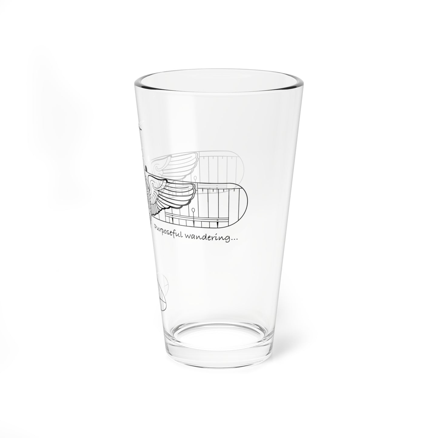 CUB WINGS - Pint Glass, 16oz