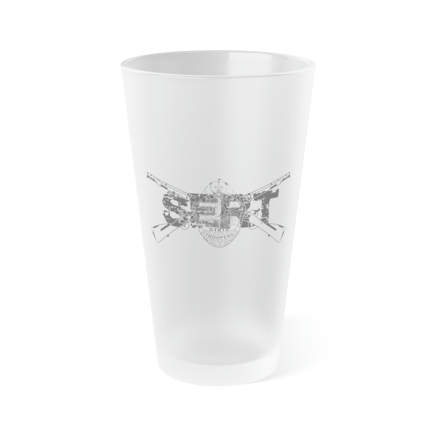 SERT BONES v2 - Frosted Pint Glass, 16oz