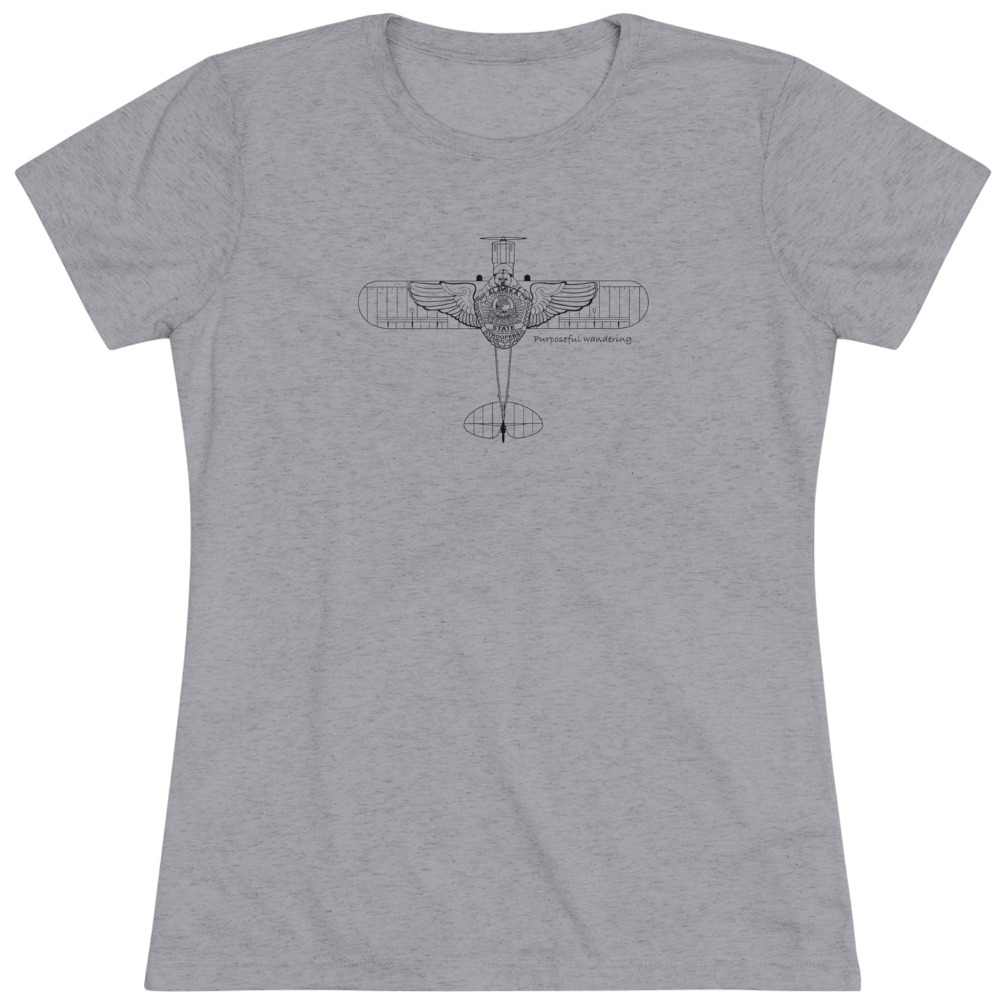 CUB WINGS - Women's Triblend Tee