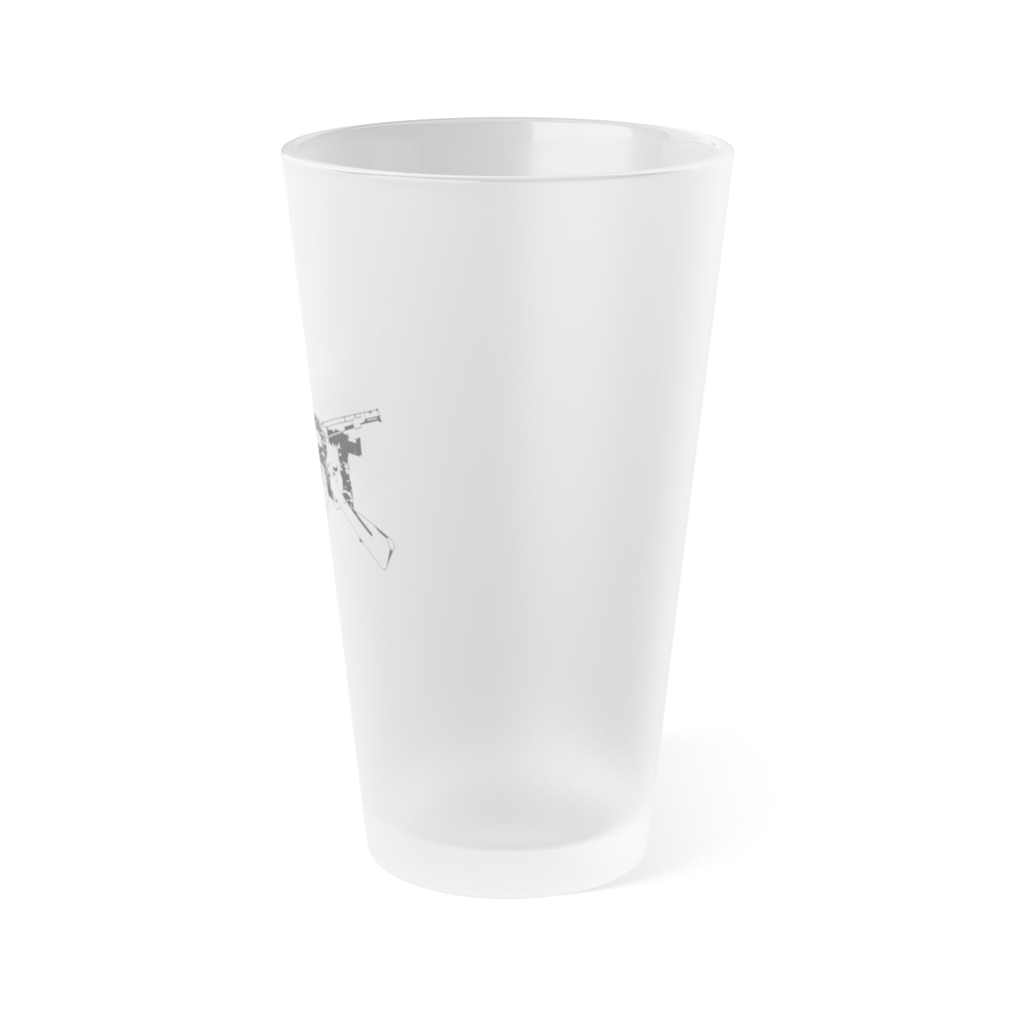 SERT BONES v2 - Frosted Pint Glass, 16oz