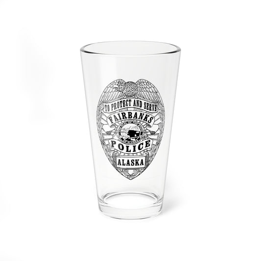 FPD Badge - Pint Glass, 16oz