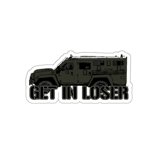 Sticker (Get In Loser) 3"