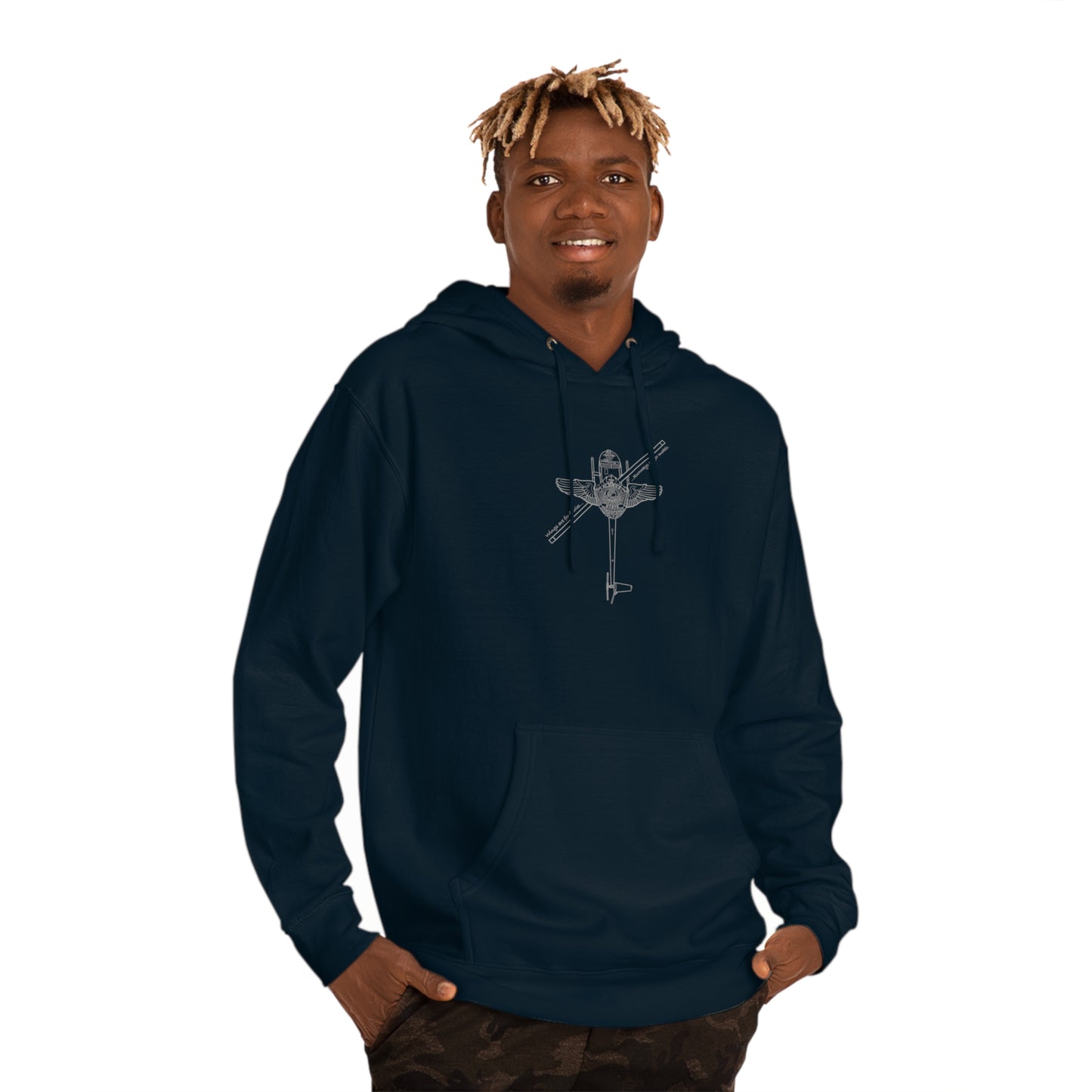 R44 WINGS - QUALITY HOODIE