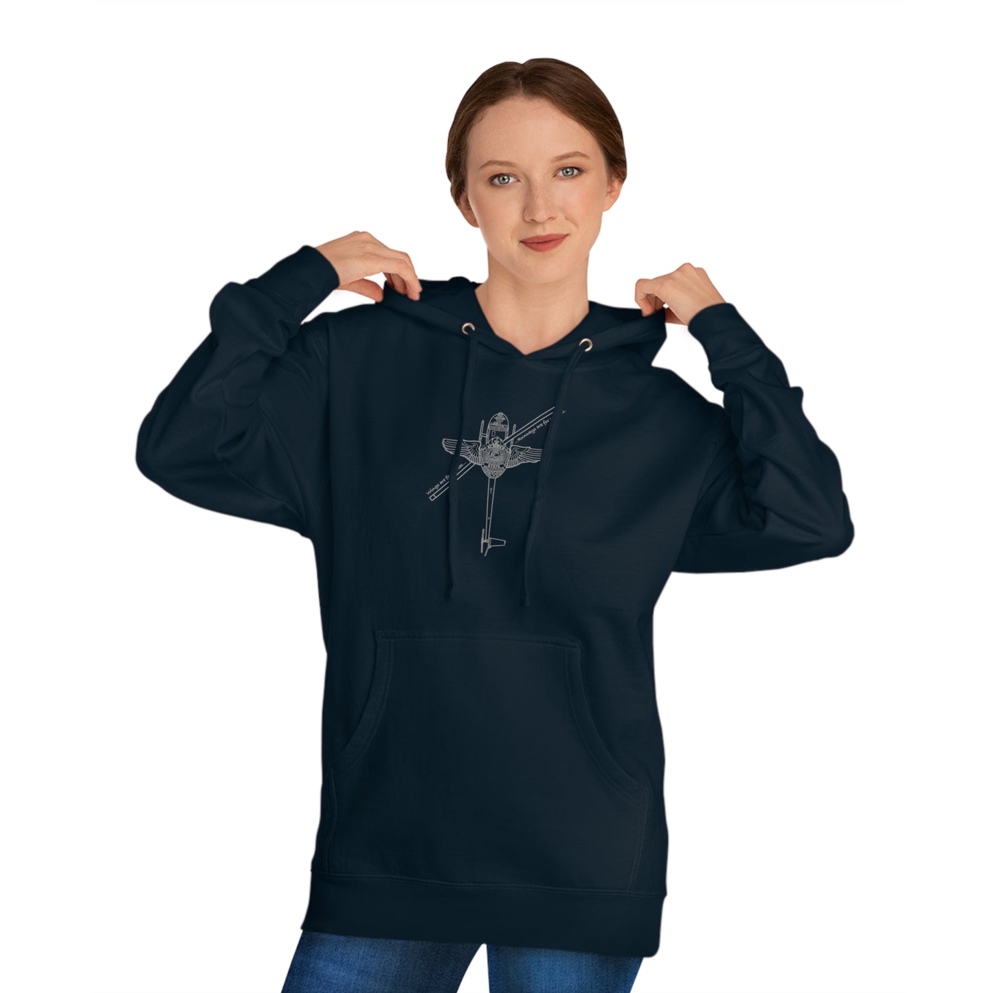 R44 WINGS - QUALITY HOODIE