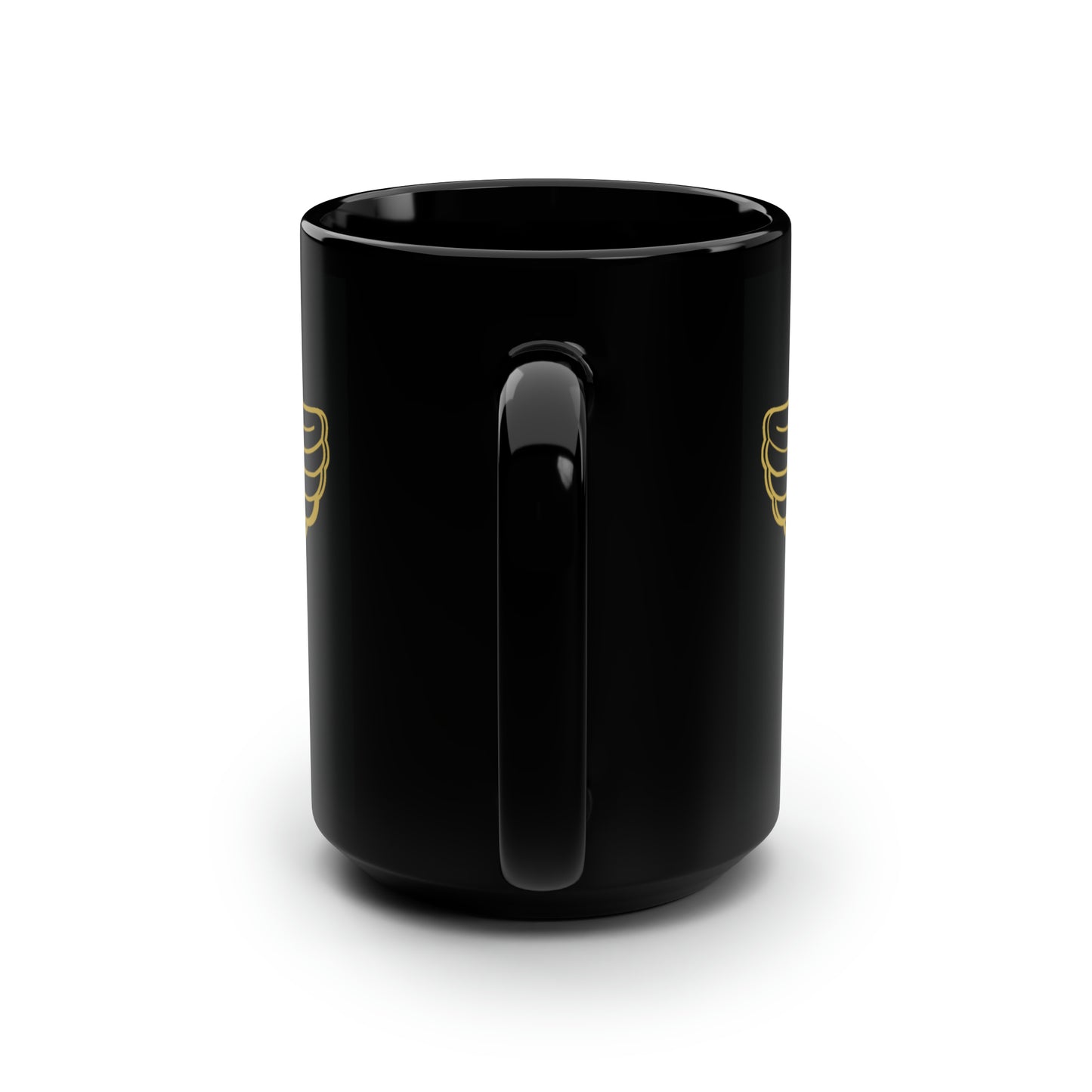 AWT WINGS - Black Mug, 15oz