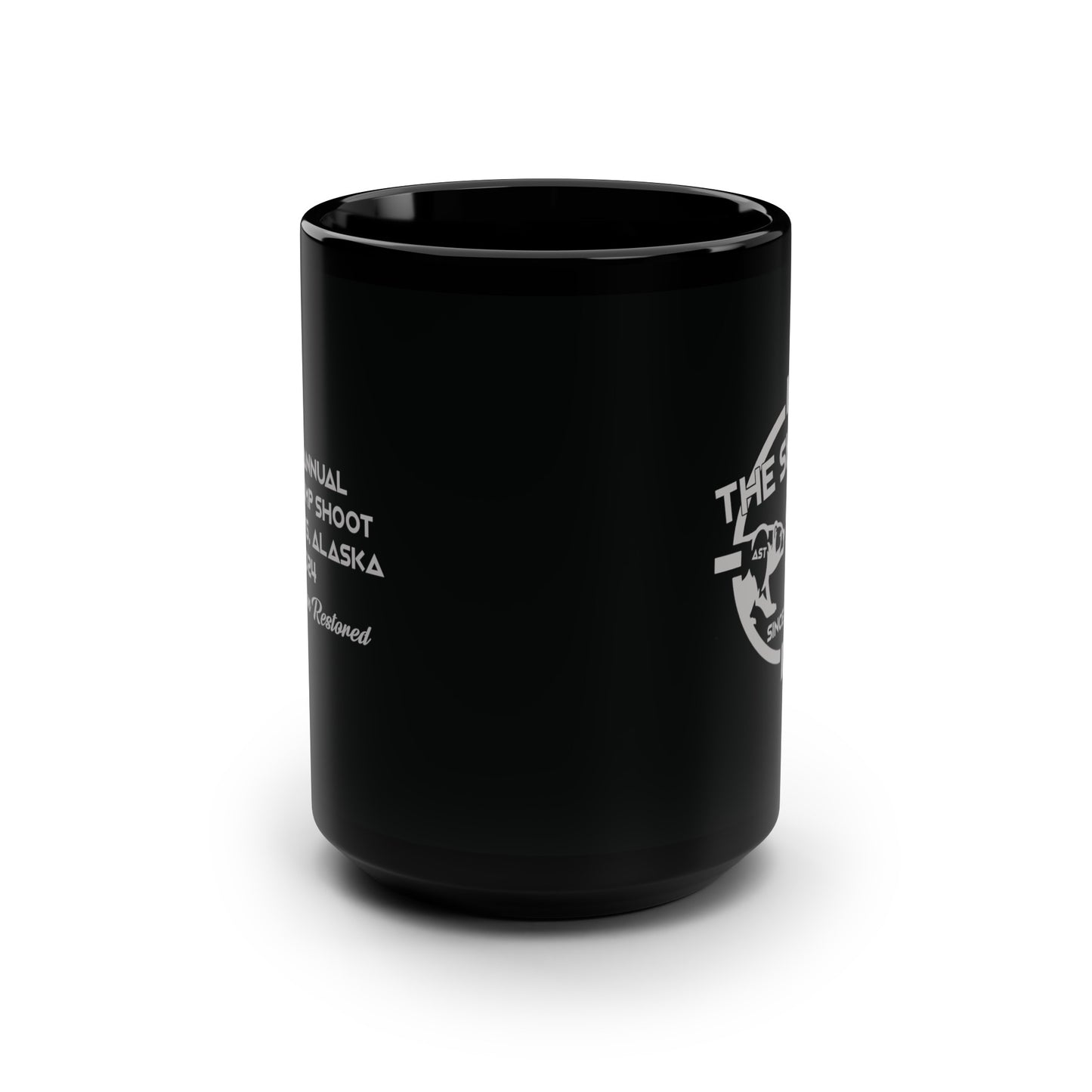 The Shoot 2024  - Black Mug, 15oz