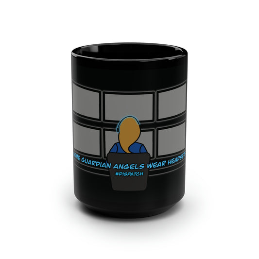 Dispatch - Guardian Angel (BLN F) - Black Mug, 15oz