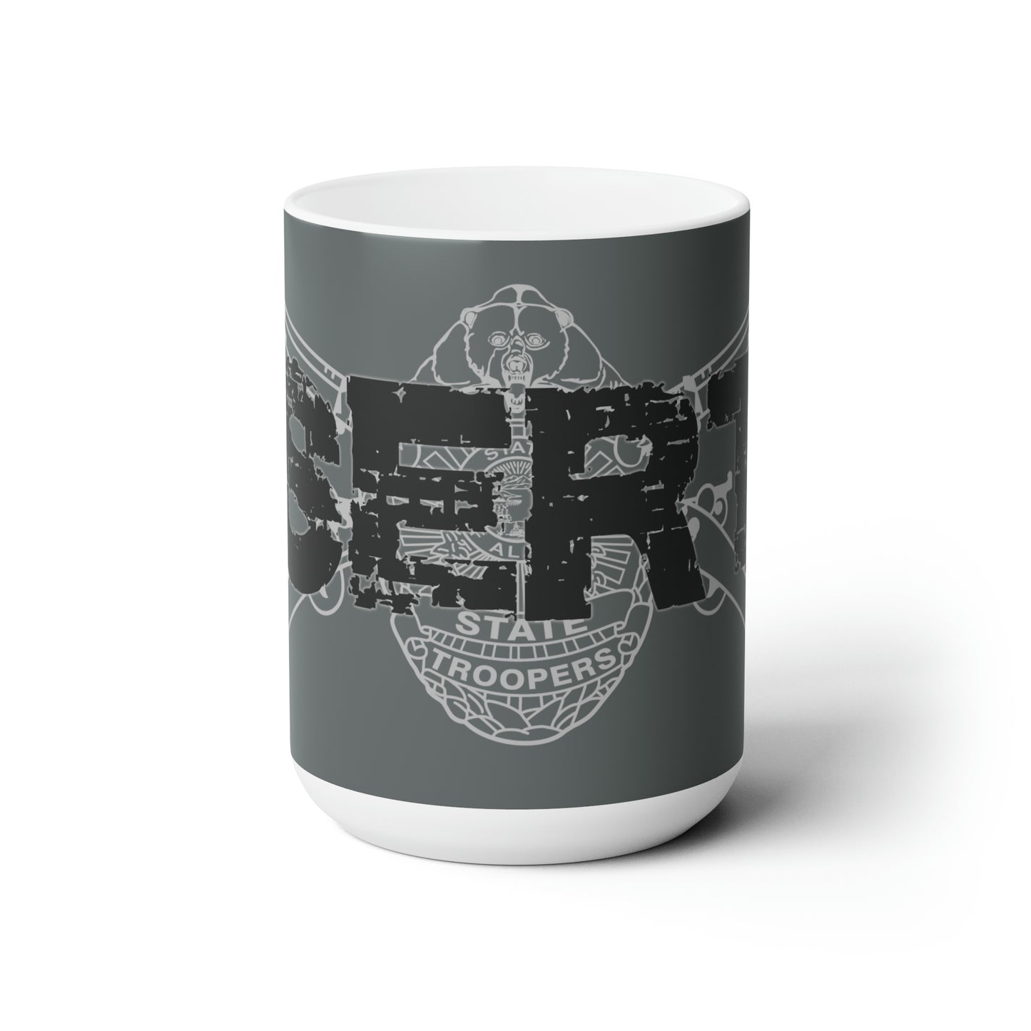 SERT BONES v2 - GRAY Ceramic Mug 15oz