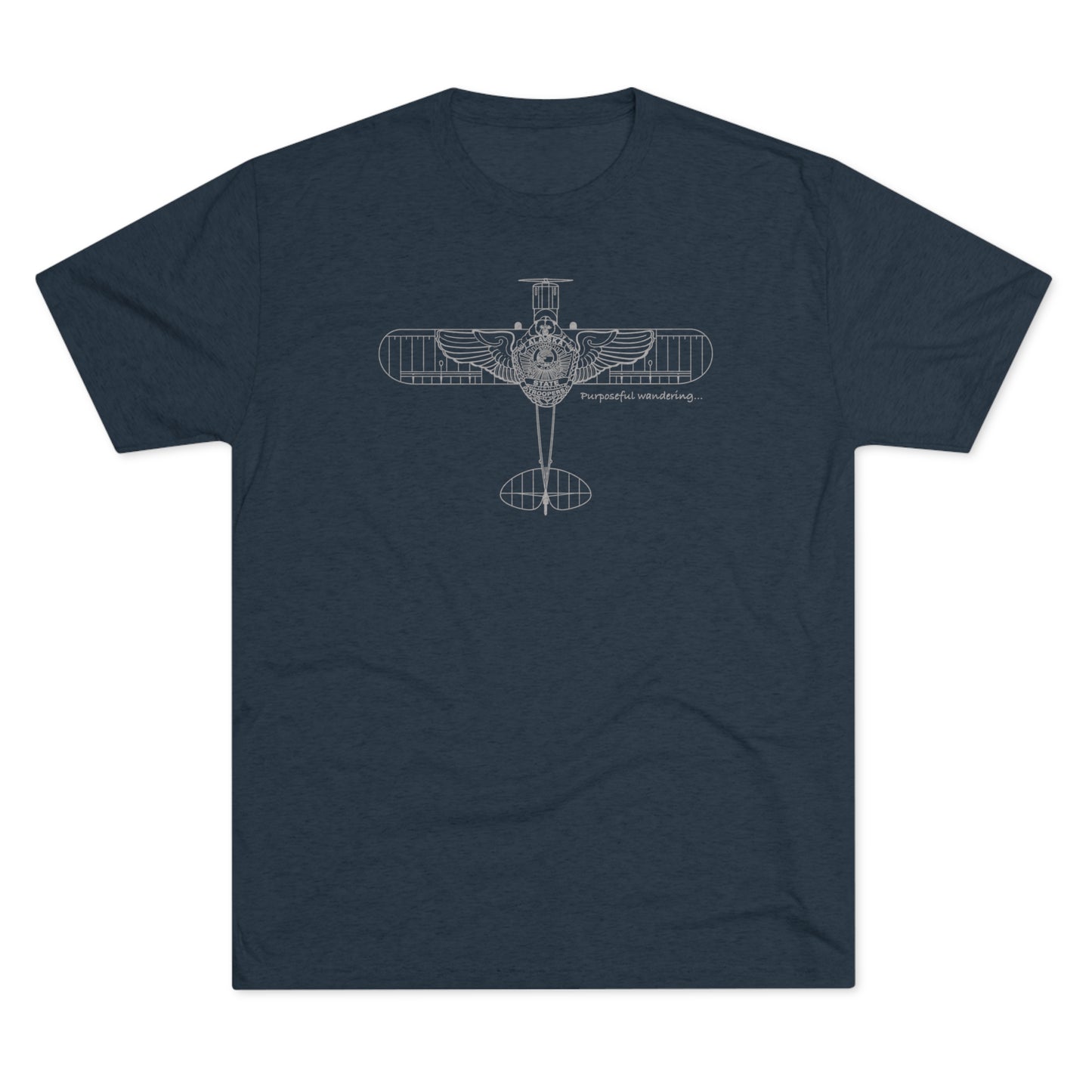 CUB WINGS - Tri-Blend Crew Tee