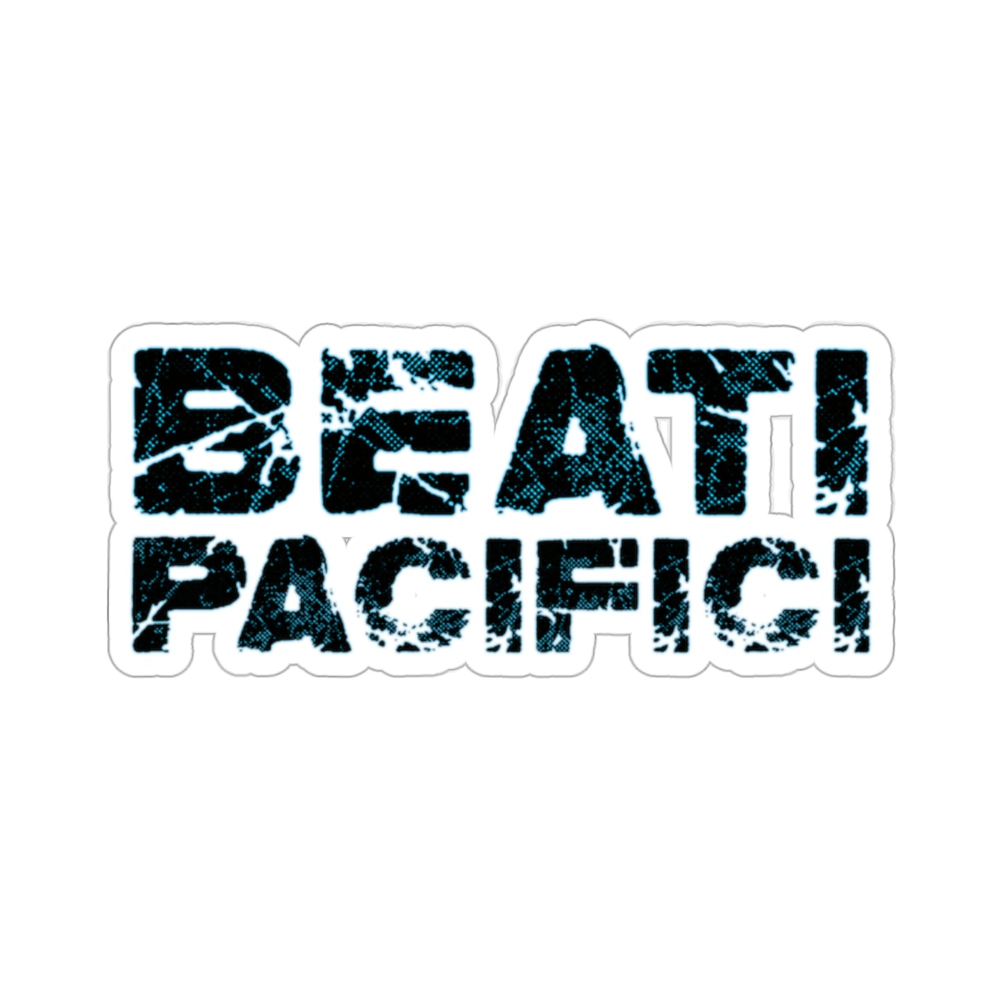 BEATI PACIFICI (BLUE) Sticker