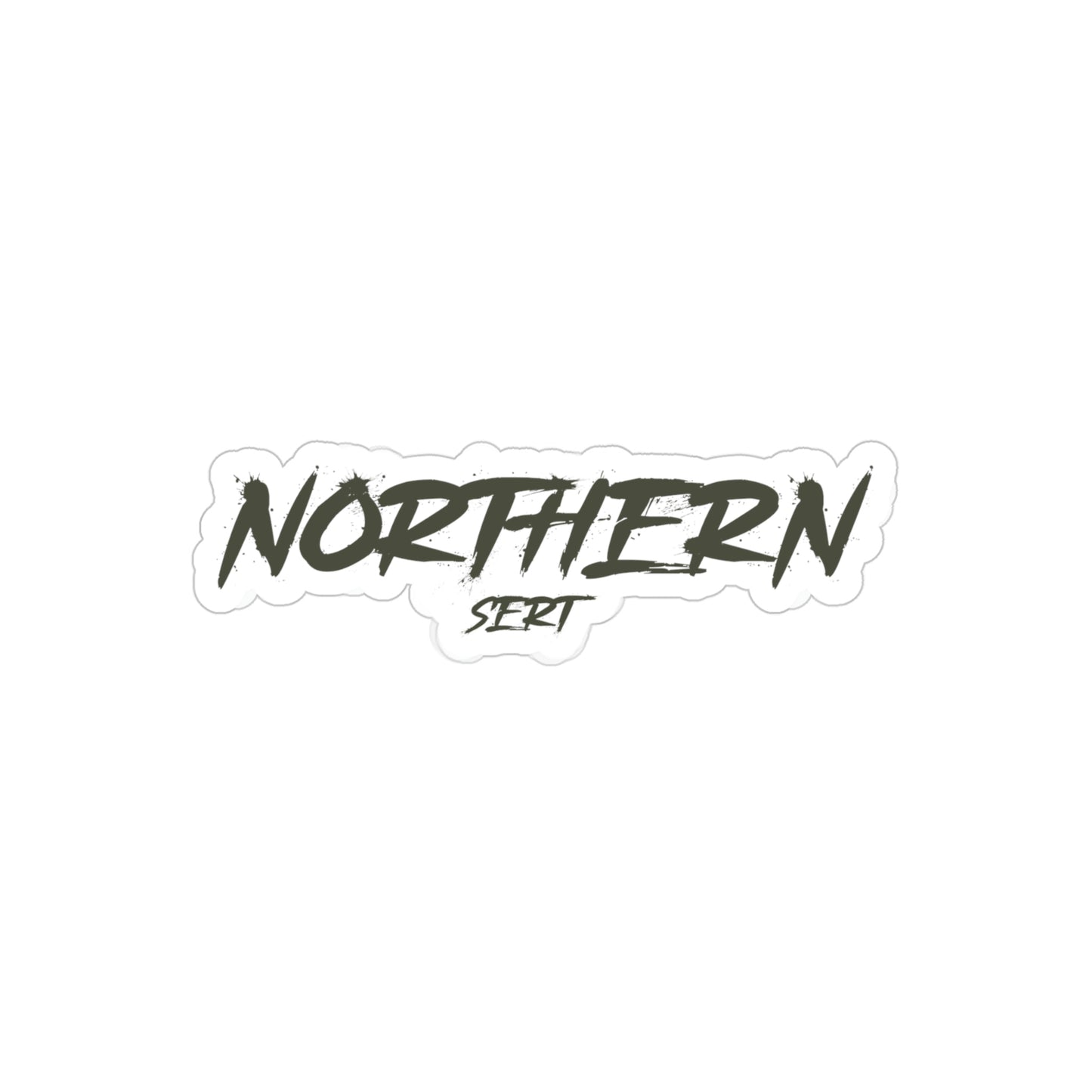 Northern SERT Transparent Outdoor Sticker