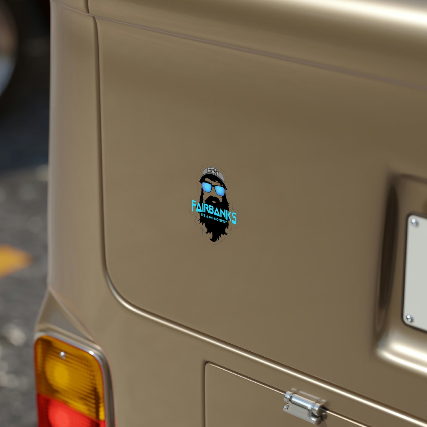 FANT (No No Spot) Transparent Outdoor Sticker