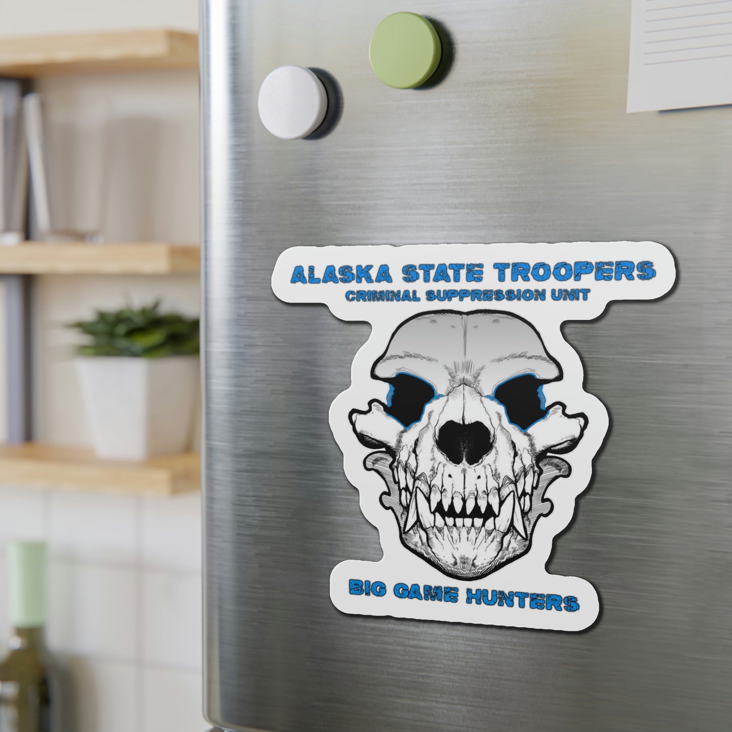 CSU Die-Cut Magnet