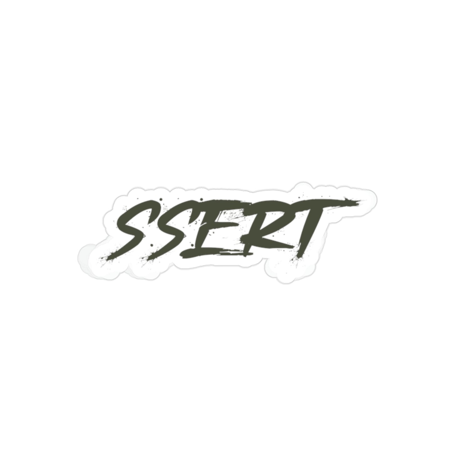 SSERT Transparent Outdoor Sticker