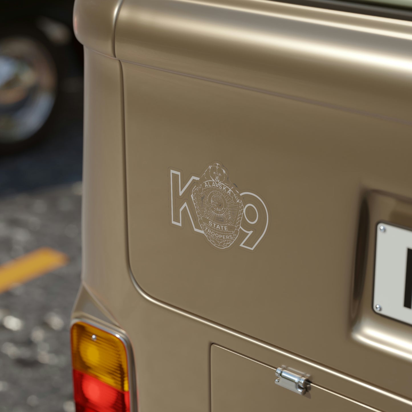 K9 STICKER (Gray)