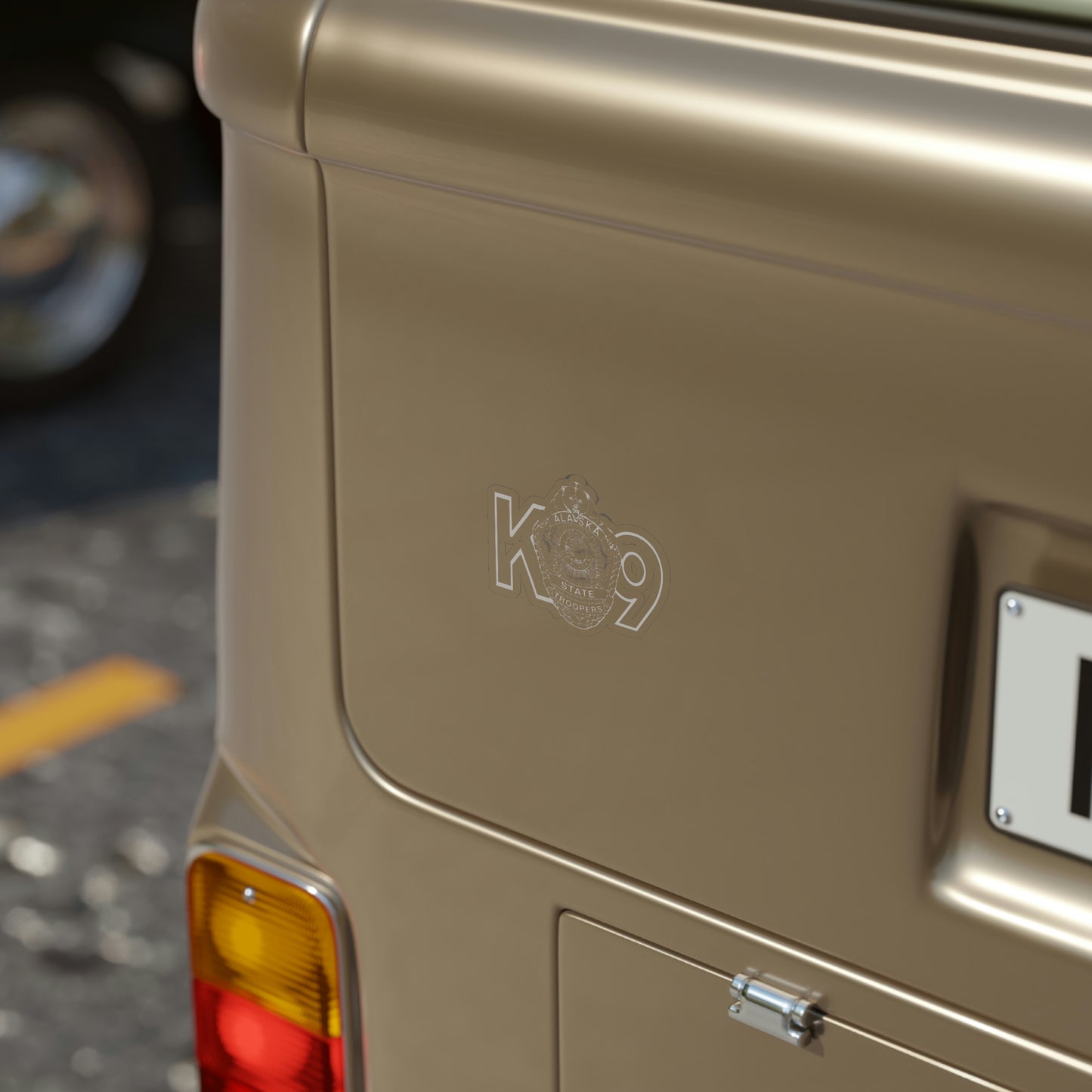 K9 STICKER (Gray)