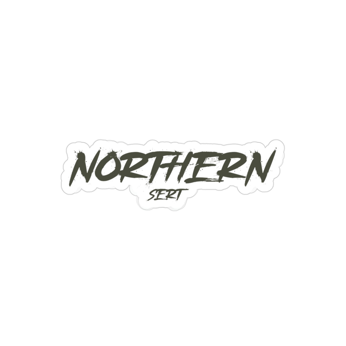 Northern SERT Transparent Outdoor Sticker