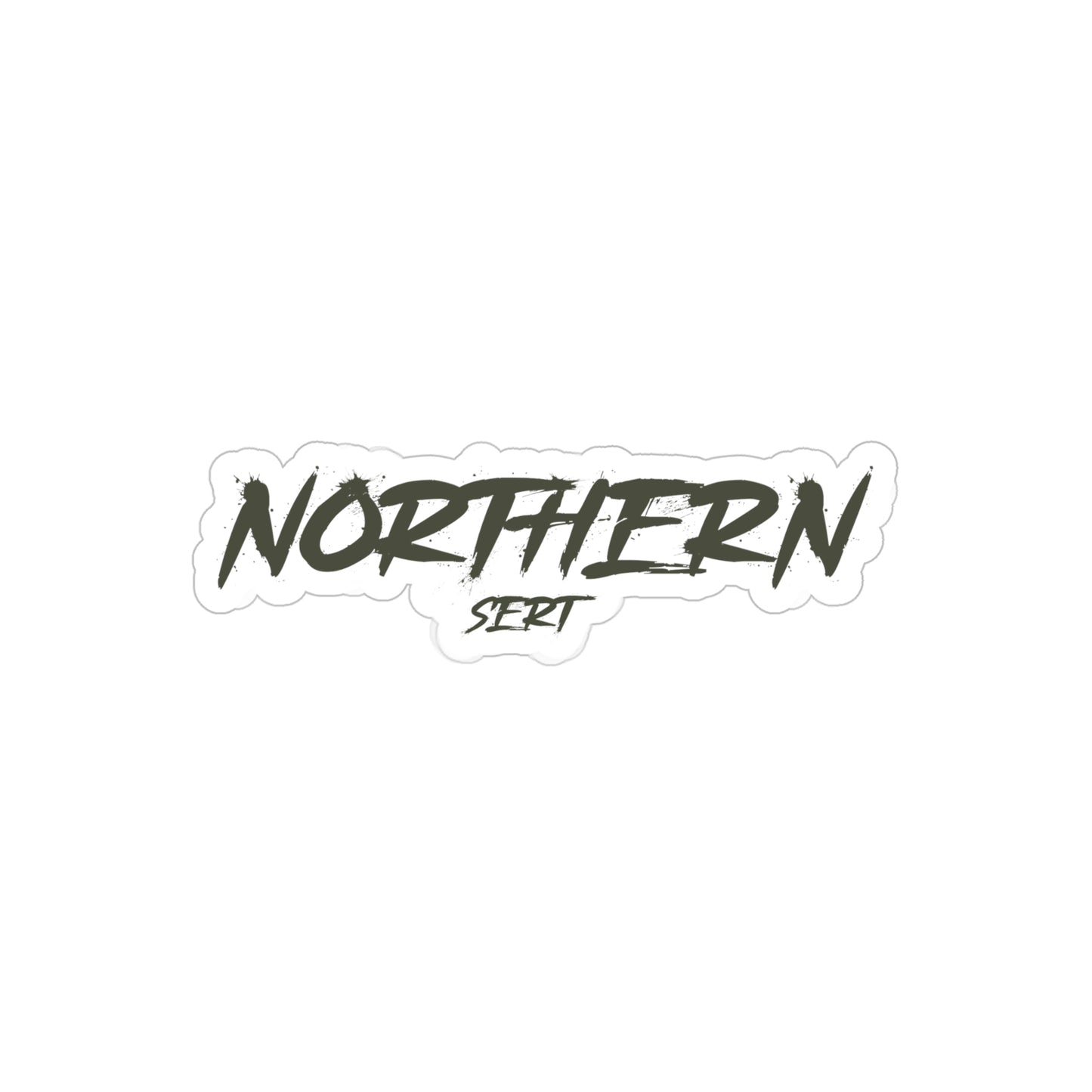 Northern SERT Transparent Outdoor Sticker