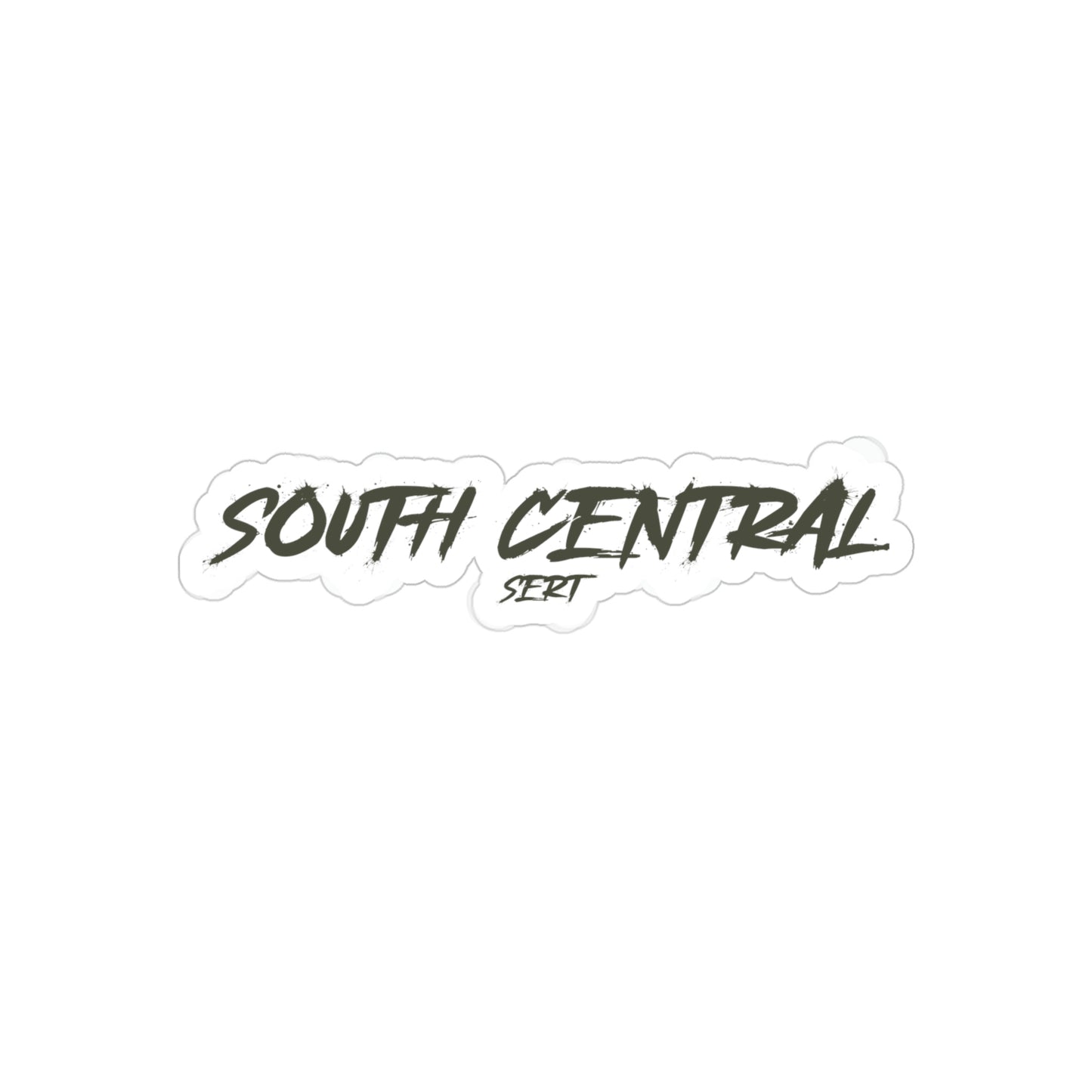 South Central SERT Transparent Outdoor Sticker