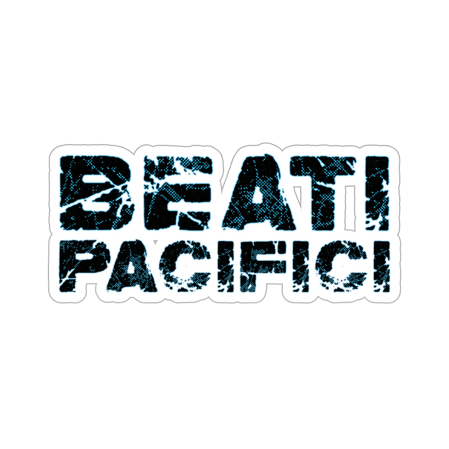 BEATI PACIFICI (BLUE) Sticker